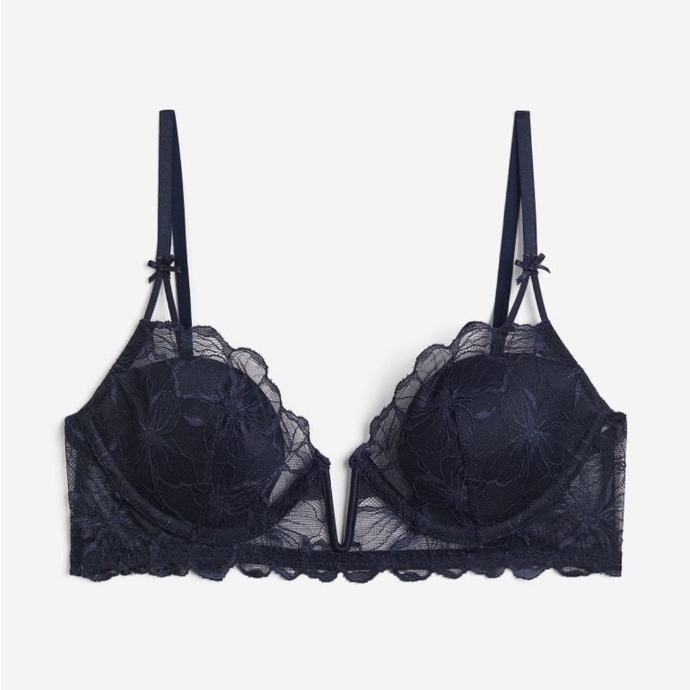 H&M Padded Underwire Lace Bra